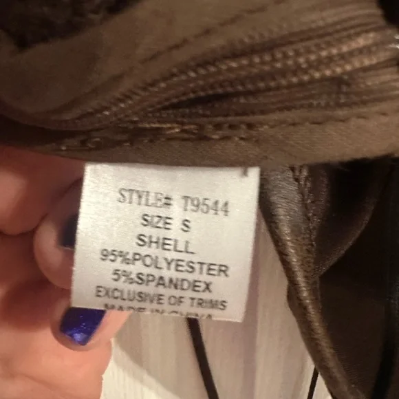 Bear Dance Dark Brown Lace-Up Camisole Corset Style Bustier Halter Top - Picture 5 of 6